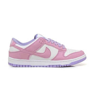 Tênis Dunk Low Branco Lilás